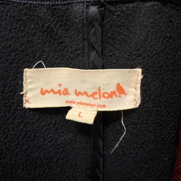 Mia Melon weatherproof waterproof fleece lined mid-weight A-line jacket, size L - Picture 4 of 8